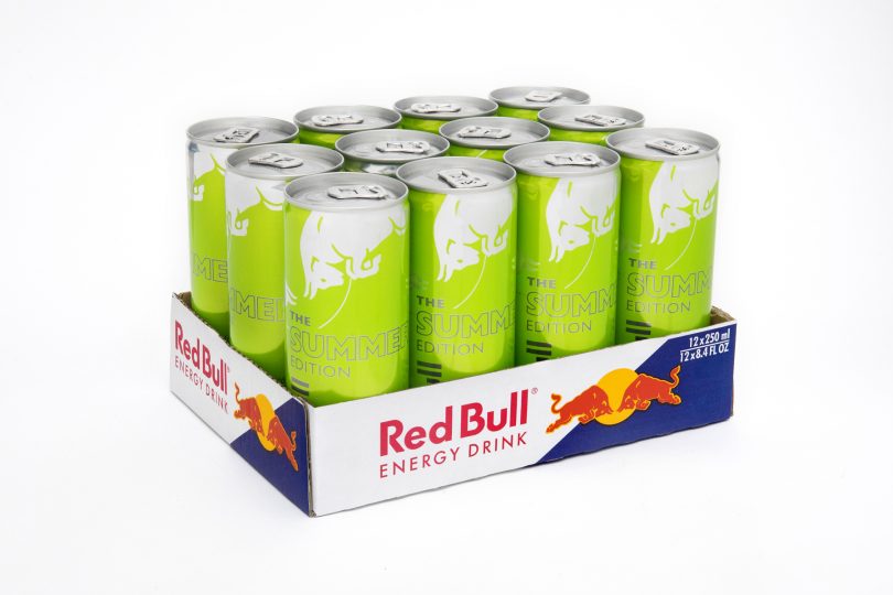 Red Bull lança edição limitada com sabor a kiwi e maçã