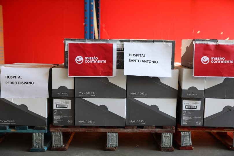 Missão Continente doa cremes reparadores a profissionais de saúde