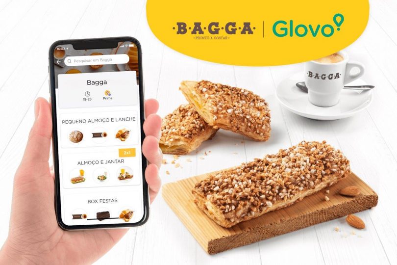 Glovo passa a incluir mais de 20 cafetarias Bagga