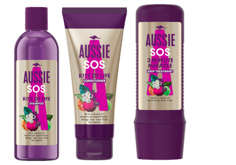 Produtos Aussie SOS e