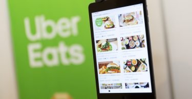 Uber Eats app and logo