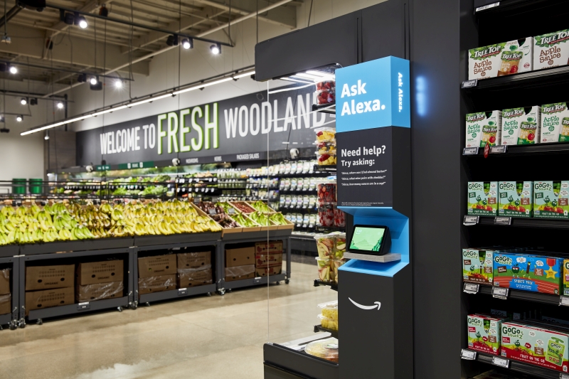Amazon Fresh Woodland Hills Alexa
