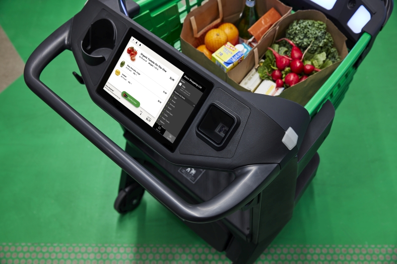 Amazon Fresh Woodland Hills Dash Cart