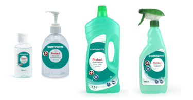 Continente lança gama de álcool gel e desinfetantes de marca própria
