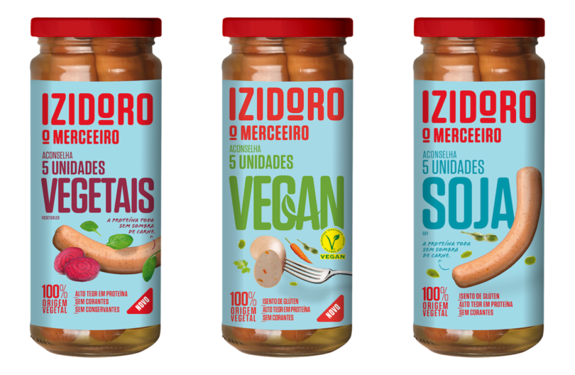 Izidoro lança salsichas de origem 100% Vegetal