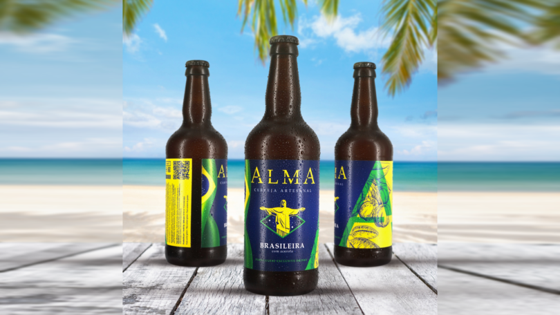 ALMA BRASILEIRA Cerveja artesanal portuguesa