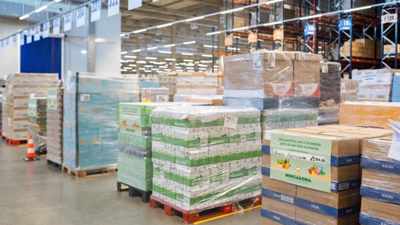 Mercadona doação de alimentos Natal
