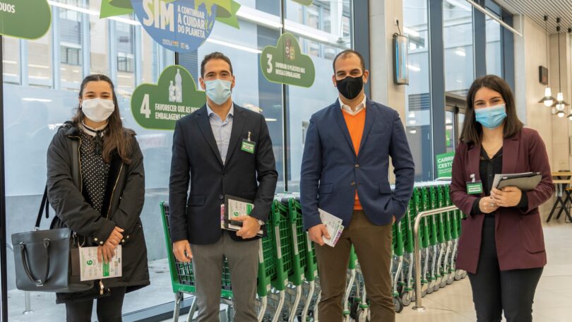 Visita ASWP à Loja  da Mercadona