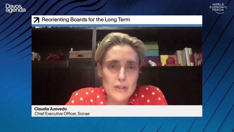 Davos  Claudia Azevedo Sonae  e
