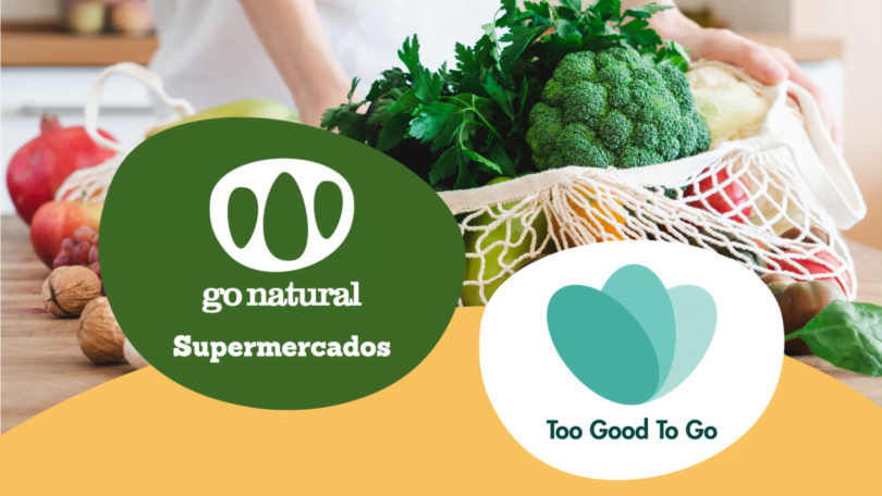 SUPERMERCADOS GO NATURAL JUNTAM SE À TOO GOOD TO GO NO COMBATE AO DESPERDÍCIO ALIMENTAR e
