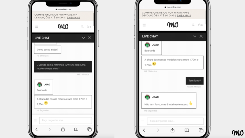 Mo serviço de atendimento