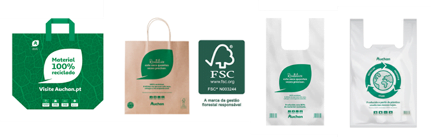 Auchan aposta em alternativas a sacos de plástico
