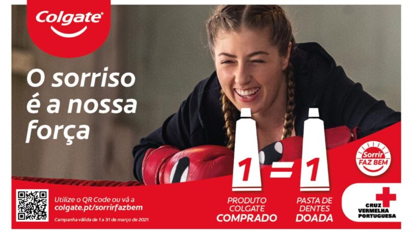 Colgate e Cruz Vermelha Portuguesa lançam campanha de solidariedade