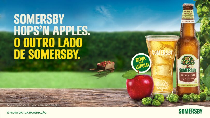 Somersby revela nova aposta para o mercado português: Sidra com lúpulo - Somersby Hops’N Apples