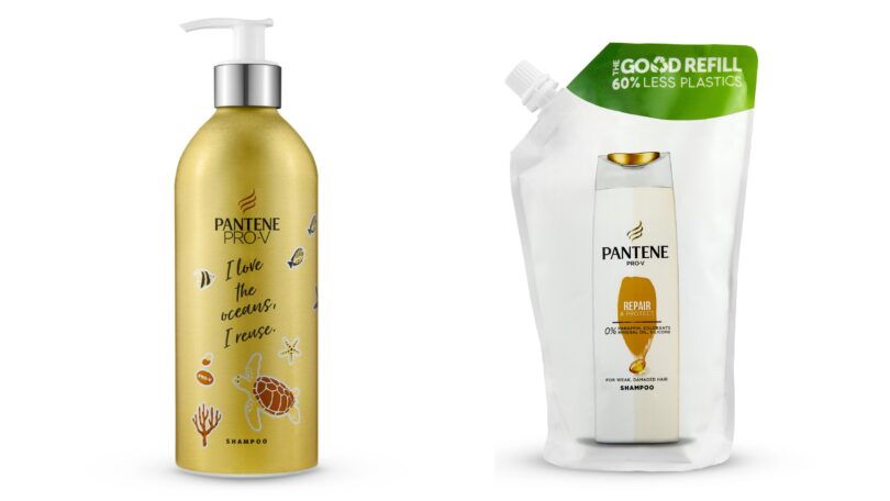P&G (h&S, Pantene, Herbal Essences e Aussie) aposta em embalagens de alumínio reutilizáveis em Portugal