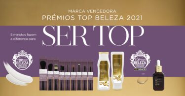 O Champô e Condicionador Repara e Protege, o Sérum The One e nove pincéis de maquilhagem da MyLABEL ganharam Prémio Top Beleza 2021.