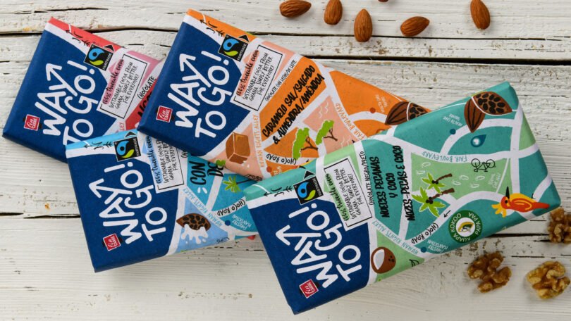 O Lidl, em colaboração com a Kuapa Kokoo do Gana e a associação Fairtrade, apostou na ‘Way to Go’, uma gama de chocolates sustentáveis.