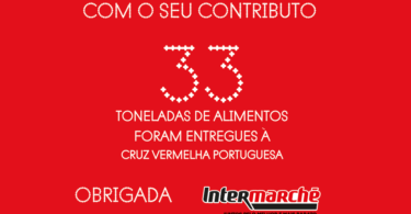 O Intermarché angariou mais de 33 toneladas de alimentos, no âmbito da campanha desenvolvida pela Cruz Vermelha Portuguesa.