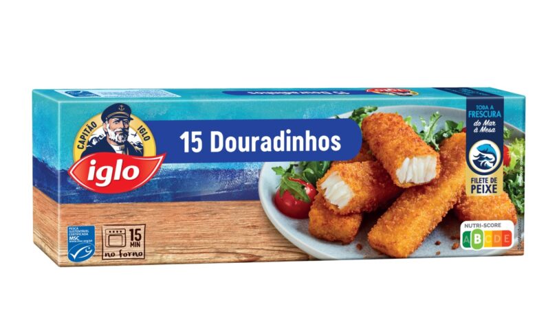 O sistema de rotulagem Nutri-Score foi adotado pela Iglo, sendo que já vai estar presente este mês nas embalagens de Douradinhos.