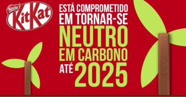 A Kitkat, uma das marcas de chocolate mais conhecidas do mundo, comprometeu-se em tornar-se neutra em carbono até 2025.
