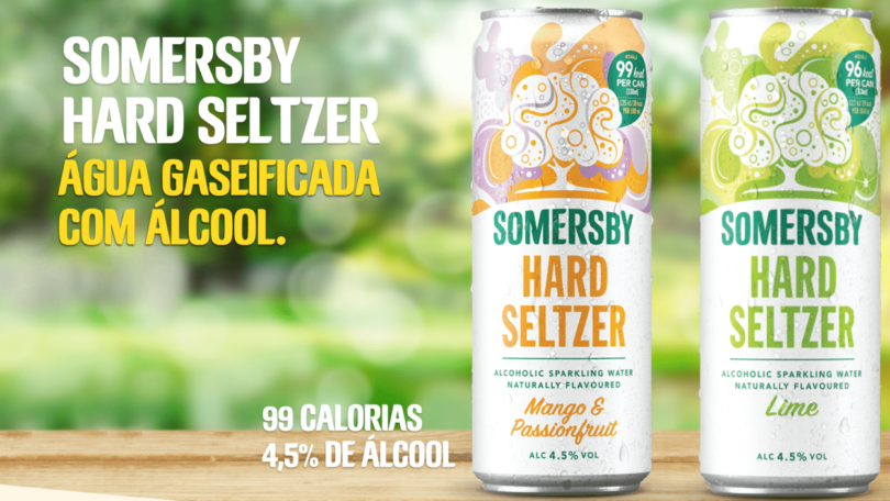 A Somersby estreou-se na categoria das hard seltzer em Portugal com o lançamento de uma nova bebida, a Somersby Hard Seltzer.