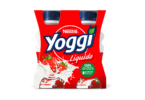 A Yoggi desenvolveu uma nova garrafa reciclável, que por ser mais pequena permite uma redução de 28 toneladas no consumo de plástico.