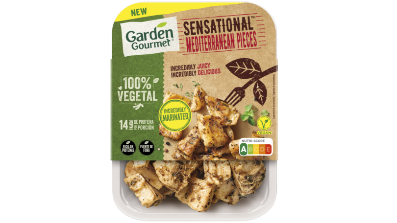 A Garden Gourmet lançou as novas Sensational Mediterranean Pieces, uma alternativa à carne de frango condimentada ao estilo mediterrâneo.