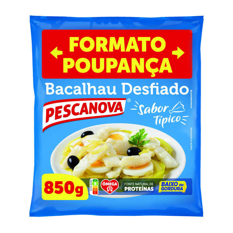 Pescanova bacalhau desfiado