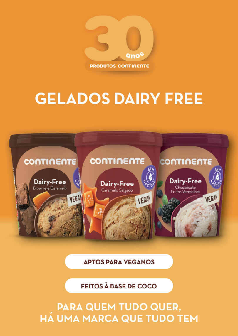 Continente - gelados vegan