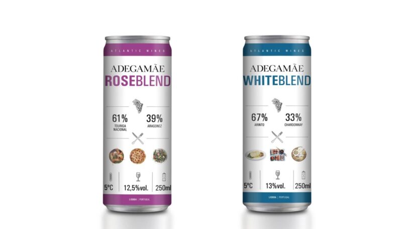 O Lidl Portugal anunciou o lançamento de dois vinhos (rosé e branco) em lata da sua marca exclusiva Adega Mãe.