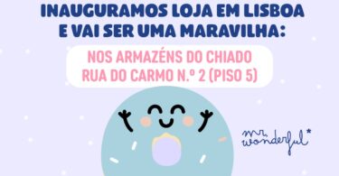 A Mr.Wonderful,  loja de presentes, sai do ‘online’ em Portugal, com a inauguração da primeira loja no País, nos Armazéns do Chiado.
