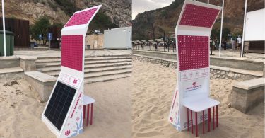 Alegro Setúbal instala hot spots de energia solar nas praias da Arrábida