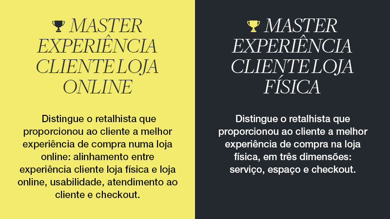 Master Experiência Cliente: Conheça os prémios que distinguem projetos online e em loja