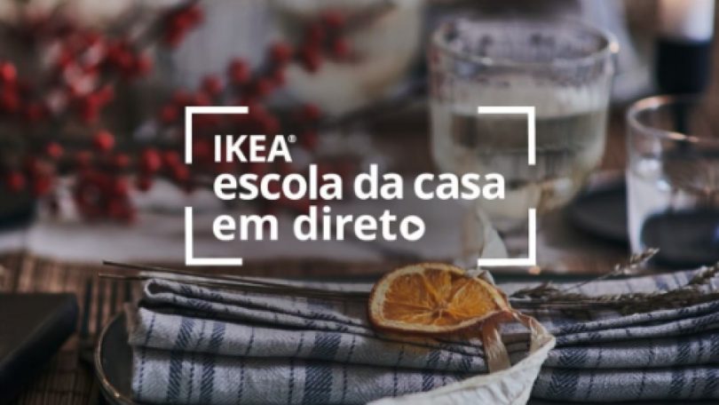 LiveShopping da IKEA apresenta dicas para decorar a mesa de Natal