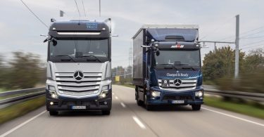 A Daimler Truck definiu a estratégia na eletrificação, apostando tanto na tecnologia de baterias elétricas como nas células de combustível.