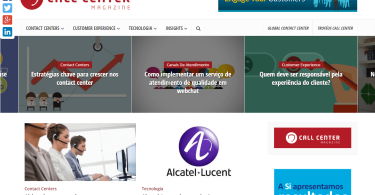 Call Center Magazine novo site print