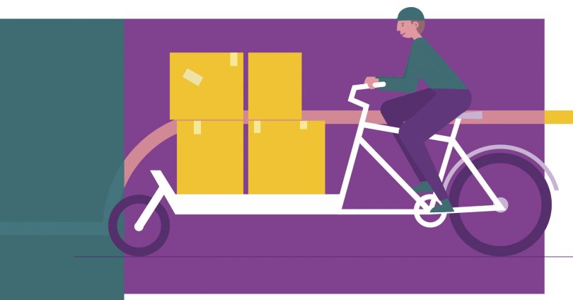 IKEA realiza entrega de encomendas com cargo bike a energia solar