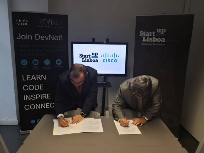 Cisco e Startup Lisboa anunciam parceria