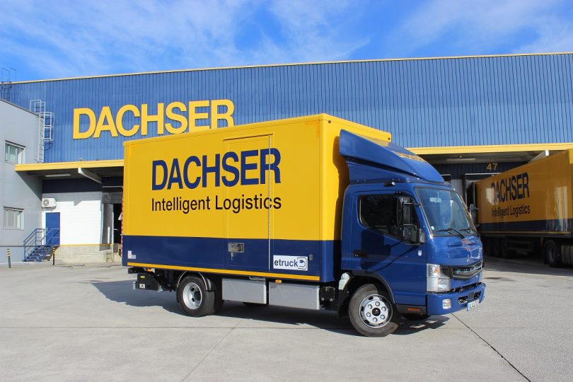 Dachser FUSO eCanter  creditos reservados