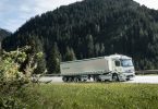 Mercedes-Benz eActros 300 atravessa o Arlberg Pass na Áustria