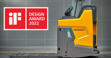IF Design Award premeia porta-paletes elétrico da Jungheinrich