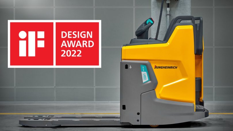IF Design Award premeia porta-paletes elétrico da Jungheinrich