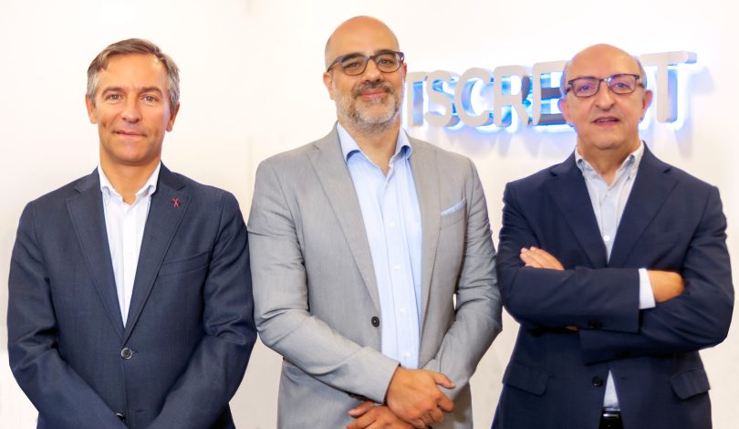 António Monteiro (Head Pre-sales and Delivery); João Lima Pinto (CEO); Jorge Brás (Head of Product)