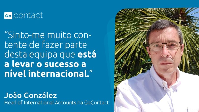 A empresa portuguesa Go Contact está a reforçar as suas equipas. O mais recente reforço é João Gonzalez, que vai assumir as contas europeias.