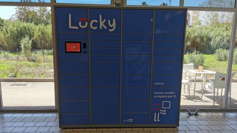 Rede de cacifos Locky com uso gratuito até ao final do ano