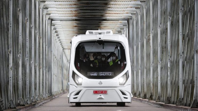 Primeira viagem de condução autónoma e conectada com 5G na fronteira Portugal-Espanha