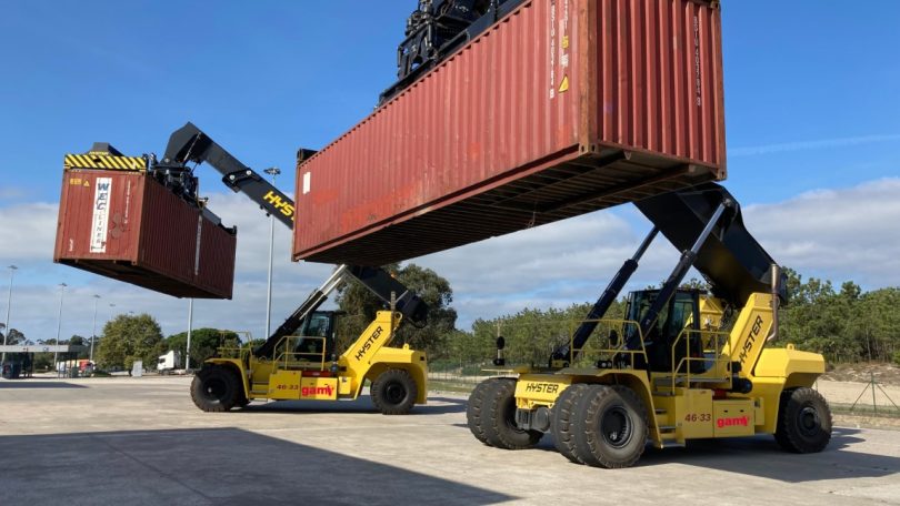 GAM Portugal oferece equipamentos para manipulação de contentores à Navigator