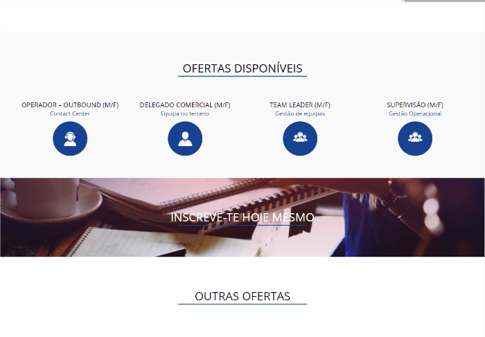 Portal de Recrutamento Connecta