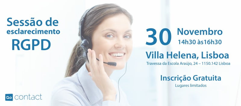 GoContact organiza sessão de esclarecimento sobre nova normativa sobre a Proteção de Dados