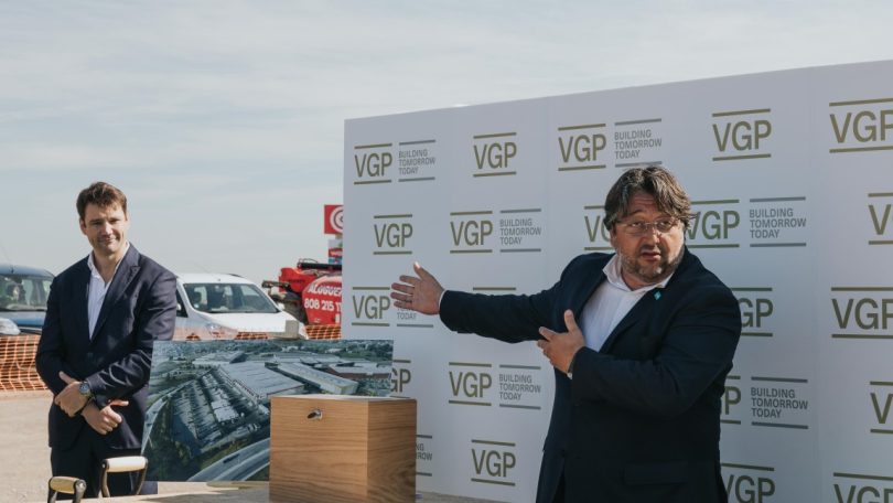 VGP lança primeira pedra de entreposto last mile em Loures